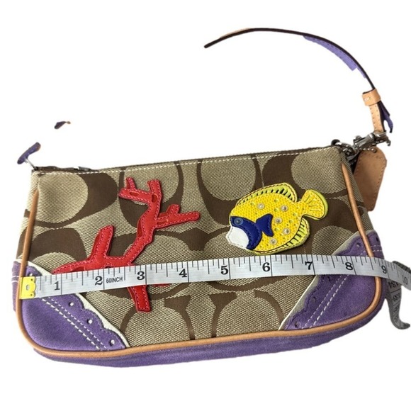 COACH y2k Limited Edition Under the Sea Small Mini Bag Purse / Wristlet - Picture 9 of 10